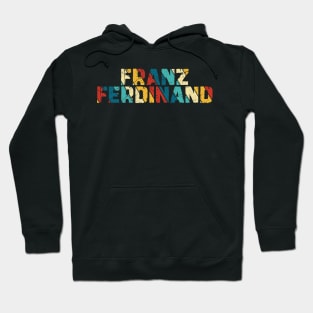 Retro Color - Franz ferdinand Hoodie